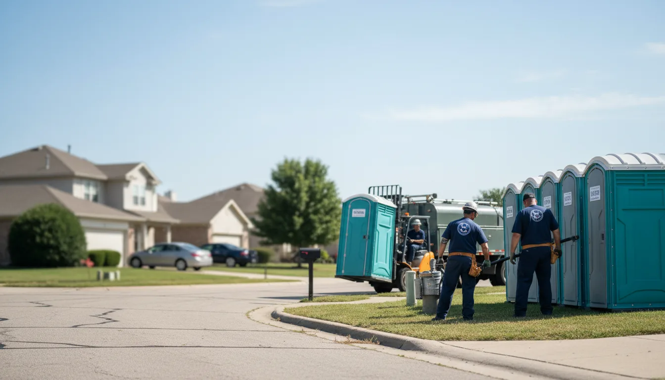 Porta Potty Rental in Gilchrist, TX near me